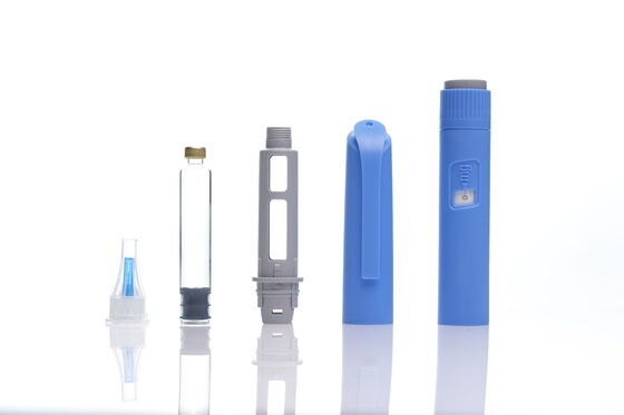 Automática Retracção de Agulha Automa Injetor Pena Utilizando plástico de grau médico e aço inoxidável para seguro e injeção