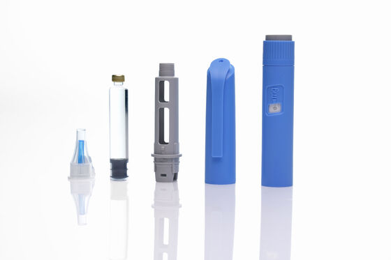 Cartuchos pré-enchidos caneta de injecção automática compatível Temperatura de armazenamento de 2°C a 25°C Adequada para dispositivos médicos têxteis
